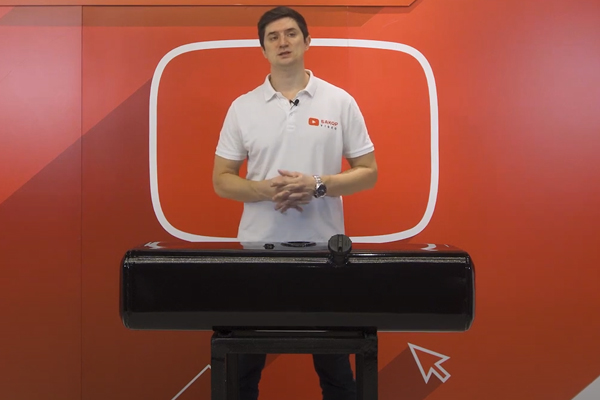 Обзор стального топливного бака HYUNDAI County 90 л. сталь. Универсальный